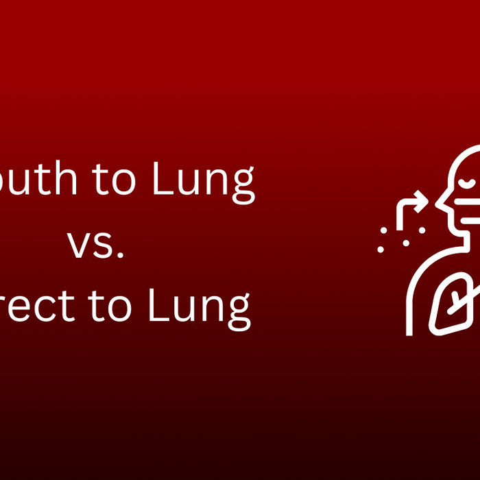 Mouth to Lung vs. Direct to Lung Vaping