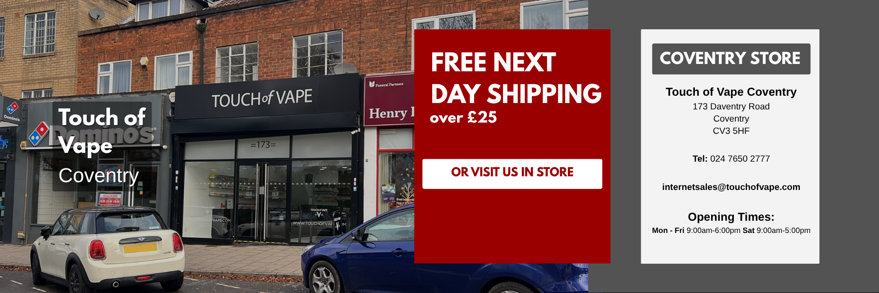 Vape Shop Coventry - Next Day Delivery | Touch of Vape Vape Shop Coventry - Next Day Delivery | Touch of Vape