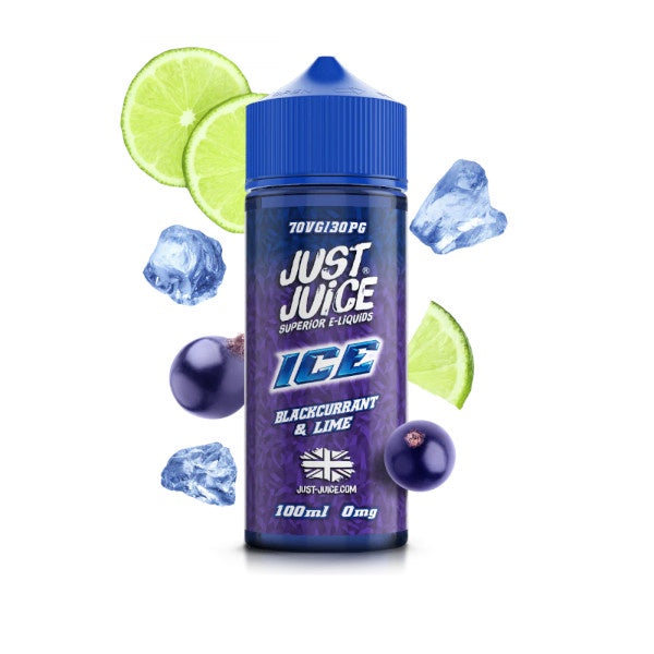 Just Juice Ice - Blackcurrant and Lime