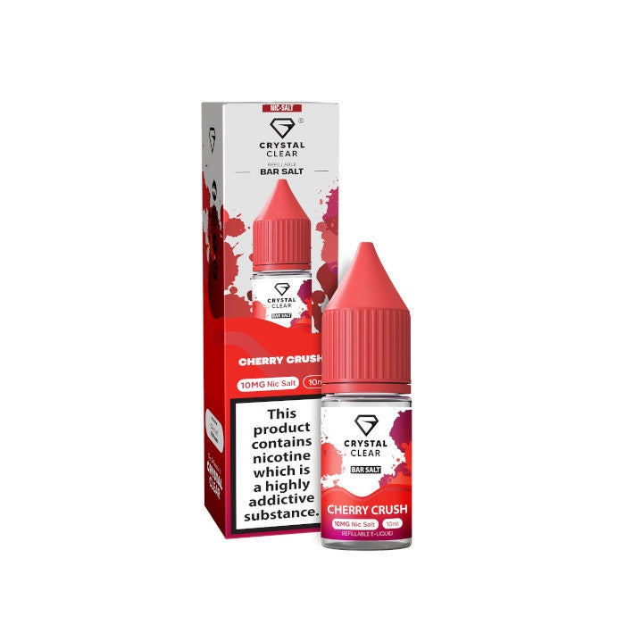 Crystal Clear Nic Salts - Cherry Crush