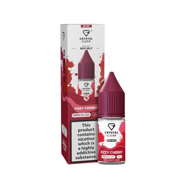 Crystal Clear Nic Salts - Fizzy Cherry