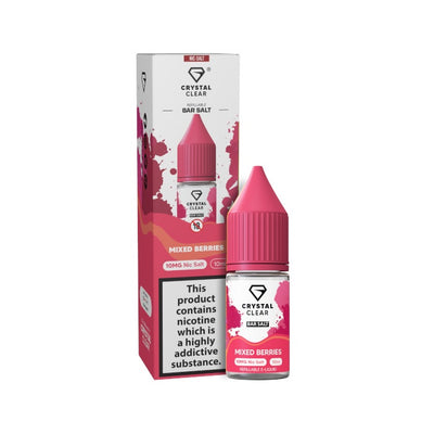 Crystal Clear Nic Salts - Mixed Berries