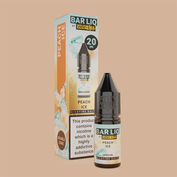 Zeus Juice Bar Liq Salts - Peach Ice