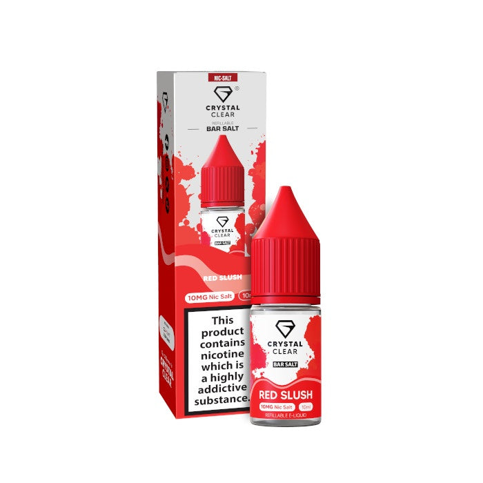 Crystal Clear Nic Salts - Red Slush