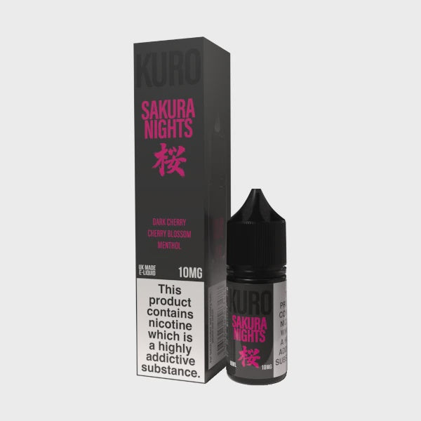 Kuro Nicotine Salts - Sakura Nights