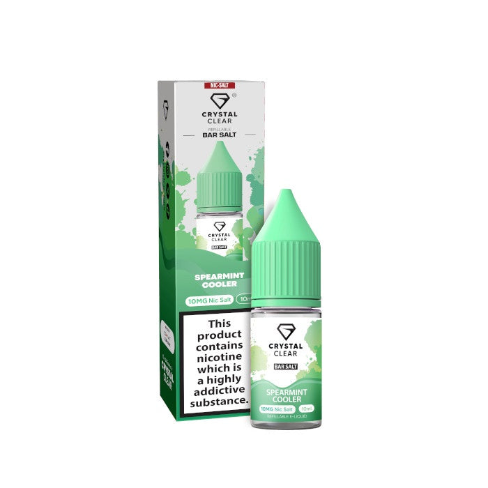 Crystal Clear Nic Salts - Spearmint Cooler