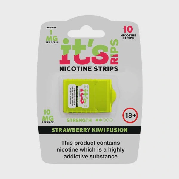 It's RIPS Nicotine Strips - Strawberry Kiwi Fusion