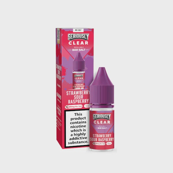 Seriously Clear Salts - Strawberry Sour Raspberry