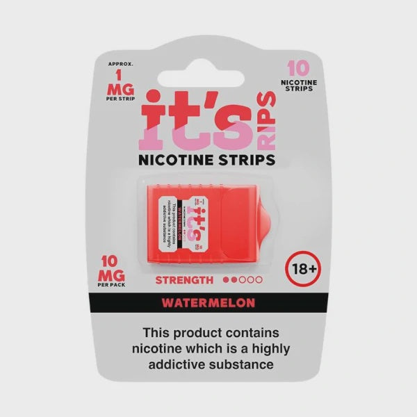 It's RIPS Nicotine Strips - Watermelon