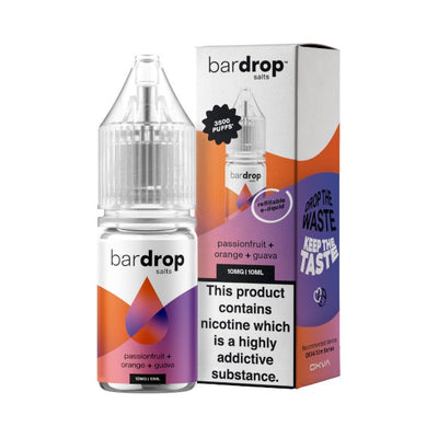 Bar Drop Salts - Passionfruit Orange Guava