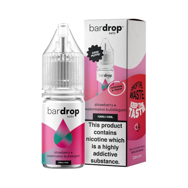 Bar Drop Salts - Strawberry Watermelon Bubblegum